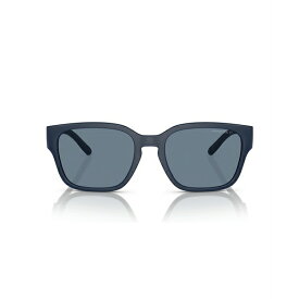 アーネット メンズ サングラス・アイウェア アクセサリー Men's Hamie Polarized Sunglasses, AN4325 Matte Dark Blue