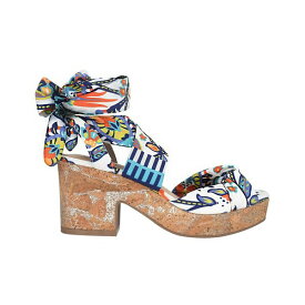 インポ レディース サンダル シューズ Women's Vinya Ankle Wrap Platform Sandals Blue Multi