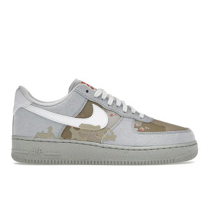 Nike �i�C�L �����Y �X�j�[�J�[ �yNike Air Force 1 Low '07 LX Embroidered Desert Camo�z �T�C�Y US_9(27.0cm) Photon Dust/Photon Dust-Team Orange