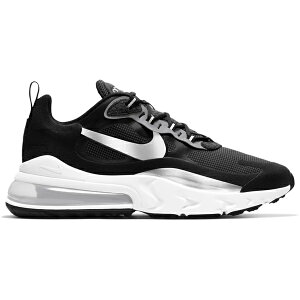 Nike �i�C�L �����Y �X�j�[�J�[ �yNike Air Max 270 React Metallic Silver�z �T�C�Y US_8(26.0cm) Black/Metallic Silver/White