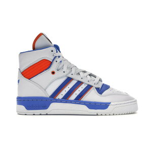 adidas �A�f�B�_�X �����Y �X�j�[�J�[ �yadidas Rivalry Hi Knicks (2019)�z �T�C�Y US_10.5(28.5cm) White/Orange/Royal