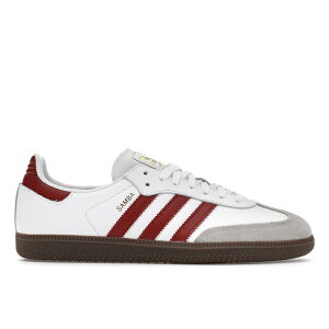 adidas �A�f�B�_�X �����Y �X�j�[�J�[ �yadidas Samba OG Cloud White Preloved Ruby�z �T�C�Y US_5(23.0cm) Cloud White/Preloved Ruby/Clear Granite