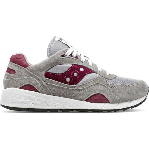 Saucony �T�b�J�j�[ �����Y �X�j�[�J�[ �ySaucony Shadow 6000 Grey Red�z �T�C�Y US_8.5(26.5cm) Grey/Red