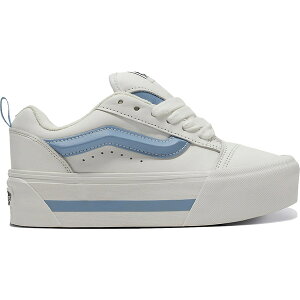 Vans �o���Y �����Y �X�j�[�J�[ �yVans Knu Stack Smarten Up White Blue�z �T�C�Y US_M_4 Smarten Up White/Blue