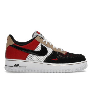 Nike �i�C�L �����Y �X�j�[�J�[ �yNike Air Force 1 Low '07 LV8 Gym Red Black�z �T�C�Y US_7.5(25.5cm) White/Gym Red/Hemp/Black