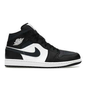 Jordan �W���[�_�� �����Y �X�j�[�J�[ �yJordan 1 Mid Off Noir Toe�z �T�C�Y US_M_14 Black/Off Noir/Summit White
