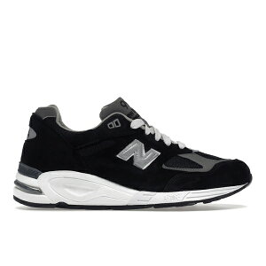 New Balance �j���[�o�����X �����Y �X�j�[�J�[ �yNew Balance 990v2 MiUSA Black Grey�z �T�C�Y US_9.5(27.5cm) Black/Grey