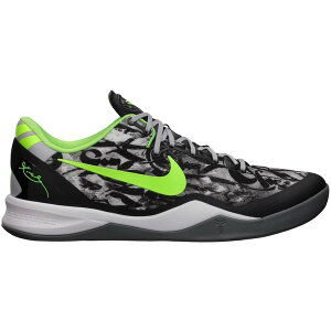 Nike �i�C�L �����Y �X�j�[�J�[ �yNike Kobe 8 Graffiti�z �T�C�Y US_9(27.0cm) White/Black-Dark Grey-Flash Lime