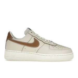 Nike �i�C�L �����Y �X�j�[�J�[ �yNike Air Force 1 '07 Pearl White Pale Ivory Sail Light British Tan�z �T�C�Y US_6.5(24.5cm) Pearl White/Pale Ivory/Sail/Light British Tan