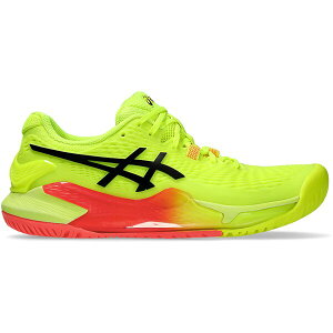 ASICS �A�V�b�N�X ���f�B�[�X �X�j�[�J�[ �yASICS Gel-Resolution 9 Paris Safety Yellow Black (Women's)�z �T�C�Y US_8.5(25.5cm) Safety Yellow/Black
