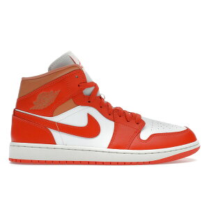 Jordan �W���[�_�� ���f�B�[�X �X�j�[�J�[ �yJordan 1 Mid Cosmic Clay (Women's)�z �T�C�Y US_6(23.0cm) Summit White/Amber Brown/Cosmic Clay