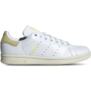 adidas �A�f�B�_�X ���f�B�[�X �X�j�[�J�[ �yadidas Stan Smith White Powder Yellow (Women's)�z �T�C�Y US_8(25.0cm) Cloud White/Powder Yellow/Cloud White