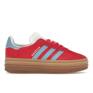 adidas �A�f�B�_�X ���f�B�[�X �X�j�[�J�[ �yadidas Gazelle Bold Active Pink Blue Burst (Women's)�z �T�C�Y US_8(25.0cm) Active Pink/Semi Blue Burst/Cloud White