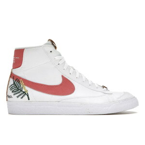 Nike �i�C�L ���f�B�[�X �X�j�[�J�[ �yNike Blazer Mid 77 Catechu (Women's)�z �T�C�Y US_5(22.0cm) White/Light Sienna-White