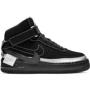Nike �i�C�L ���f�B�[�X �X�j�[�J�[ �yNike Air Force 1 Jester XX Rox Brown (Women's)�z �T�C�Y US_7(24.0cm) Black/Metallic Silver-Black