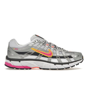 Nike �i�C�L ���f�B�[�X �X�j�[�J�[ �yNike P-6000 Laser Fuchsia (Women's)�z �T�C�Y US_6(23.0cm) White/Laser Fuchsia-Metallic Platinum