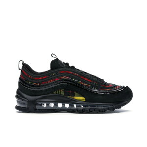 Nike �i�C�L ���f�B�[�X �X�j�[�J�[ �yNike Air Max 97 Tartan Black (Women's)�z �T�C�Y US_5(22.0cm) Black/Black-University Red-Amarillo