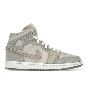 Jordan �W���[�_�� ���f�B�[�X �X�j�[�J�[ �yJordan 1 Mid SE Particle Grey (Women's)�z �T�C�Y US_W_10 Particle Grey/Particle Grey/White