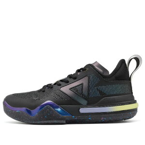 Peak �s�[�N �����Y �X�j�[�J�[ �yPeak AW1 Andrew Wiggins 'Black Purple' ET31887A-BLK�z �T�C�Y US_6.5(24.5cm)