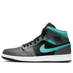 Air Jordan W[_ Y Xj[J[ yAir Jordan 1 Mid 'Grey Aqua' 554724-063z TCY US_11.5(29.5cm)