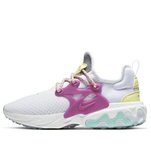 Nike �i�C�L ���f�B�[�X �X�j�[�J�[ �y(WMNS) Nike React Presto 'White Hyper Violet' CD9015-101�z �T�C�Y US_W_10