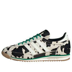adidas �A�f�B�_�X ���f�B�[�X �X�j�[�J�[ �y(WMNS) adidas SL 72 OG 'Core Black Off White Court Green' JR1639�z �T�C�Y US_9(26.0cm)