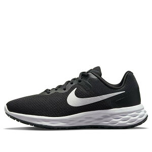 Nike �i�C�L ���f�B�[�X �X�j�[�J�[ �y(WMNS) Nike Revolution 6 Next Nature Wide 'Black White' DC9001-003�z �T�C�Y US_6(23.0cm)