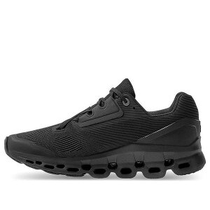 On Running �I�� �����j���O ���f�B�[�X �X�j�[�J�[ �y(WMNS) On Running Cloudstratus 'Black' 39.99211�z �T�C�Y US_7.5(24.5cm)