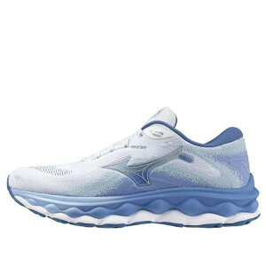 Mizuno �~�Y�m ���f�B�[�X �X�j�[�J�[ �y(WMNS) Mizuno Wave Sky 7 'Blue White' J1GD230274�z �T�C�Y US_8(25.0cm)