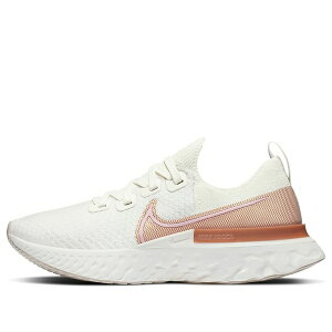 Nike �i�C�L ���f�B�[�X �X�j�[�J�[ �y(WMNS) Nike React Infinity Run Flyknit 'Sail Metallic Copper' CD4372-103�z �T�C�Y US_5(22.0cm)