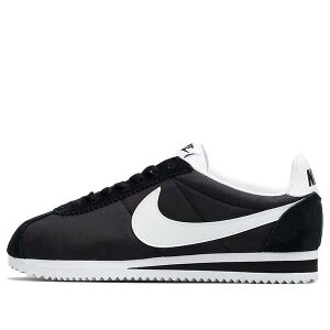 Nike �i�C�L ���f�B�[�X �X�j�[�J�[ �y(WMNS) Nike Classic Cortez Nylon 'Black White' 749864-011�z �T�C�Y US_7(24.0cm)