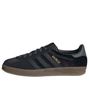 adidas �A�f�B�_�X ���f�B�[�X �X�j�[�J�[ �y(WMNS) adidas Gazelle Indoor 'Black Velvet' JI2712�z �T�C�Y US_7.5(24.5cm)