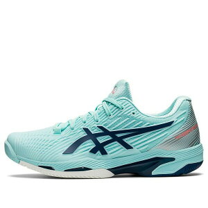 ASICS �A�V�b�N�X ���f�B�[�X �X�j�[�J�[ �y(WMNS) ASICS Solution Speed FF 2 'Clear Blue Light Indigo' 1042A136-403�z �T�C�Y US_5.5(22.5cm)