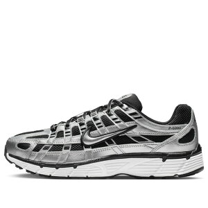 Nike �i�C�L ���f�B�[�X �X�j�[�J�[ �y(WMNS) Nike P-6000 'Metallic Silver Black White' BV1021-013�z �T�C�Y US_8.5(25.5cm)