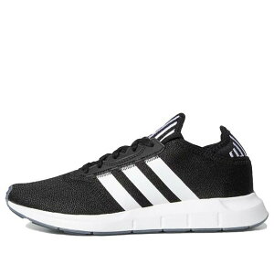 adidas �A�f�B�_�X ���f�B�[�X �X�j�[�J�[ �y(WMNS) adidas Swift Run X 'Black White' FY2134�z �T�C�Y US_7(24.0cm)