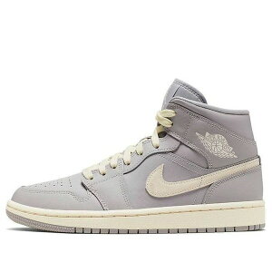Jordan �W���[�_�� ���f�B�[�X �X�j�[�J�[ �y(WMNS) Air Jordan 1 Mid 'Grey Light Bone' CD7240-002�z �T�C�Y US_6(23.0cm)