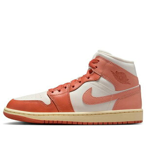 Jordan �W���[�_�� ���f�B�[�X �X�j�[�J�[ �y(WMNS)Air Jordan 1 Mid 'Madder Root' BQ6472-180�z �T�C�Y US_W_11.5