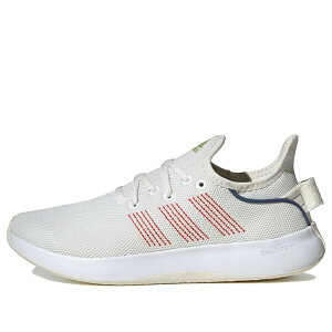 adidas �A�f�B�_�X ���f�B�[�X �X�j�[�J�[ �y(WMNS) adidas Cloudfoam Pure 'Off White Bright Red' IG7385�z �T�C�Y US_6(23.0cm)