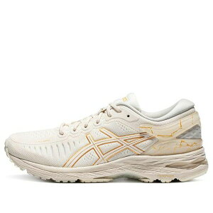 ASICS �A�V�b�N�X ���f�B�[�X �X�j�[�J�[ �y(WMNS) ASICS Metarun White/Gold 1012B139-100�z �T�C�Y US_8.5(25.5cm)