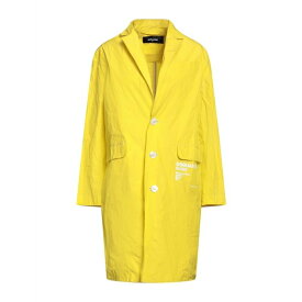 【送料無料】 ディースクエアード レディース ジャケット＆ブルゾン アウター Overcoats & Trench Coats Yellow