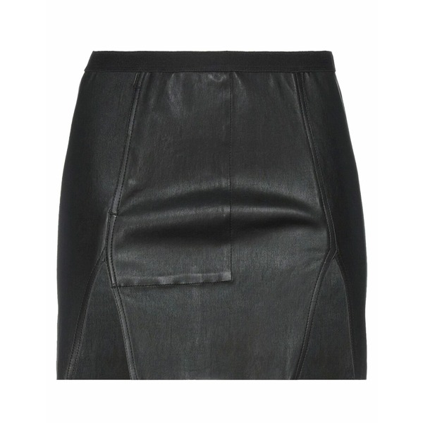 高質 リックオウエンス レディース スカート ボトムス Mini skirts Black