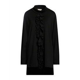 【送料無料】 マルニ レディース Tシャツ トップス T-shirts Black