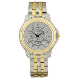 ジャーディン メンズ 腕時計 アクセサリー Hartwick College Hawks TwoTone Wristwatch Silver/Gold