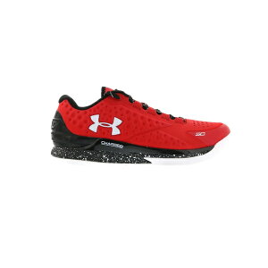 Under Armour A_[A[}[ Y Xj[J[ yUA Curry 1 Low Redz TCY US_8.5(26.5cm) Red/Black-White