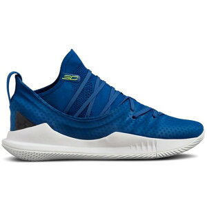 Under Armour A_[A[}[ Y Xj[J[ yUnder Armour Curry 5 Moroccan Bluez TCY US_11.5(29.5cm) Moroccan Blue/White-Hi Vis Yellow