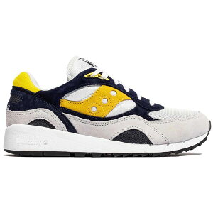 Saucony �T�b�J�j�[ �����Y �X�j�[�J�[ �ySaucony Shadow 6000 Grey Navy Yellow�z �T�C�Y US_8.5(26.5cm) Grey/Blue/Yellow