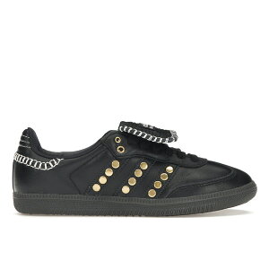 adidas �A�f�B�_�X �����Y �X�j�[�J�[ �yadidas Samba Wales Bonner Studded Pack Black�z �T�C�Y US_7(25.0cm) Core Black/Cream White/Core Black