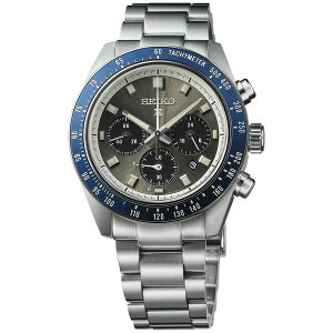 ZCR[ Y uXbgEoOEANbg ANZT[ Men's Solar Chronograph Prospex Speedtimer Stainless Steel Bracelet Watch 41mm Gray