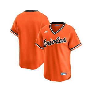 �i�C�L �����Y �V���c �g�b�v�X Men's Orange Baltimore Orioles Cooperstown Collection Limited Jersey Orange