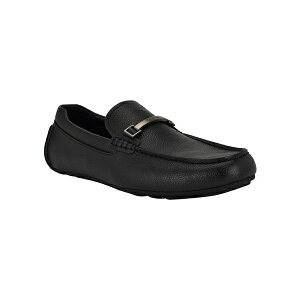JoNC Y Xb|E[t@[ V[Y Men's Otilis Casual Slip-On Loafers Black Leather
